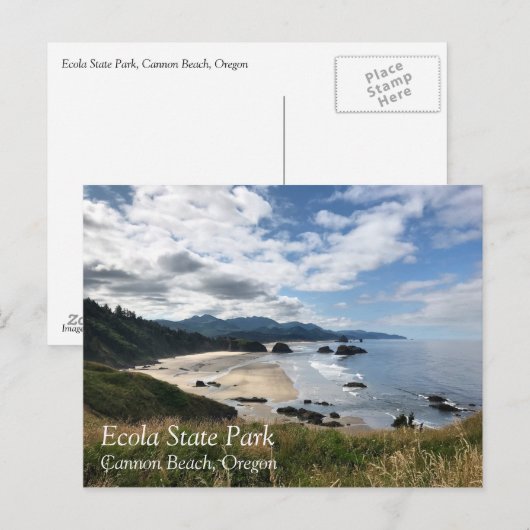 Ecola State Beach, OF Briefkaart (Voorkant / Achterkant)
