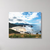 Ecola State Beach, OF Canvas Afdruk (Voorkant)