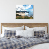 Ecola State Beach, OF Canvas Afdruk (Insitu (Slaapkamer))