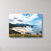 Ecola State Beach, OF Canvas Afdruk (Voorkant)