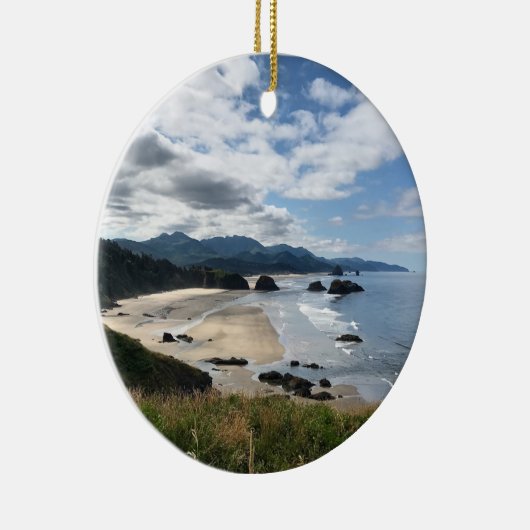 Ecola State Beach, OF Keramisch Ornament (Rechts)