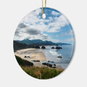 Ecola State Beach, OF Keramisch Ornament (Links)