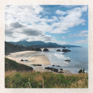 Ecola State Beach, Oregon Glazen Onderzetter