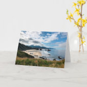 Ecola State Beach, Oregon Kaart (Gele Bloem)