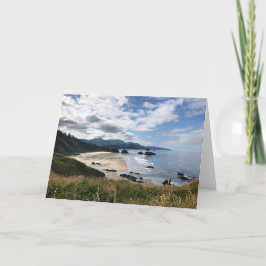 Ecola State Beach, Oregon Kaart (Voorkant)