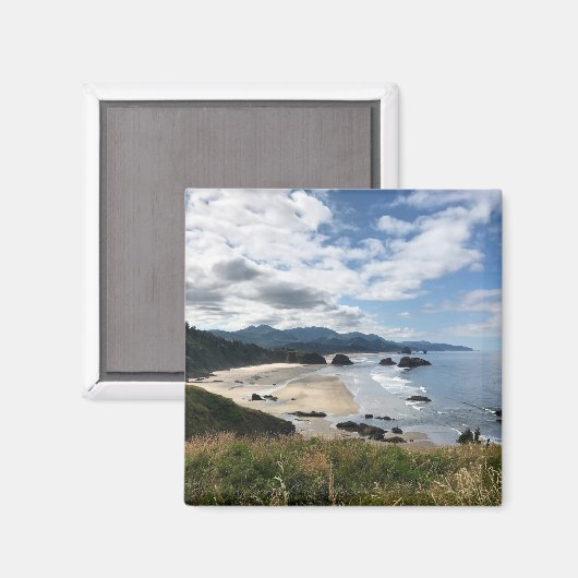 Ecola State Beach, Oregon Magneet (Voorkant / Achterkant)