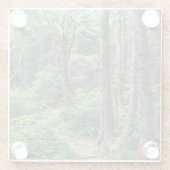 Ecola State Park, Cannon Beach, Oregon Glazen Onderzetter (Achterkant)