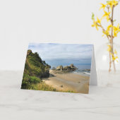 Ecola State Park, Cannon Beach, Oregon Kaart (Gele Bloem)