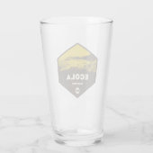 Ecola State Park Oregon Glas (Achterkant)