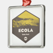 Ecola State Park Oregon Metalen Ornament (Links)