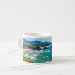 Ecola State Park, Oregon. Panorama van Crescent Espresso Kop