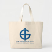 Ecolint Logo Grote Tote Bag (Voorkant)