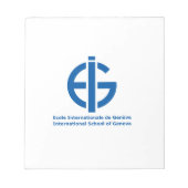 Ecolint Logo Notitieblok (Voorkant)