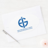 Ecolint Logo Ovale Sticker (Envelop)