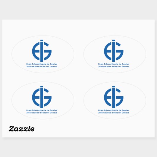 Ecolint Logo Ovale Sticker (Vel)