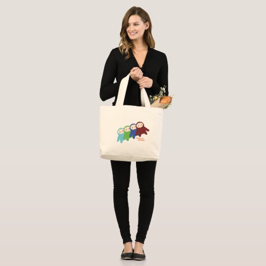 ecolocco-zak grote tote bag (Voorkant (model))