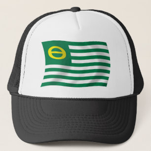 Ecologie Beweging Vlag Hoed Trucker Pet