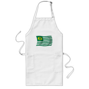 Ecologie Beweging Vlag Schort