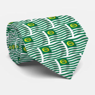 Ecologie Beweging Vlag Stropdas