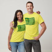 Ecologie Beweging Vlag T-shirt (Unisex)