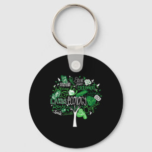 Ecologie Boom Earth Day Cute Natuur Lover Environm Sleutelhanger