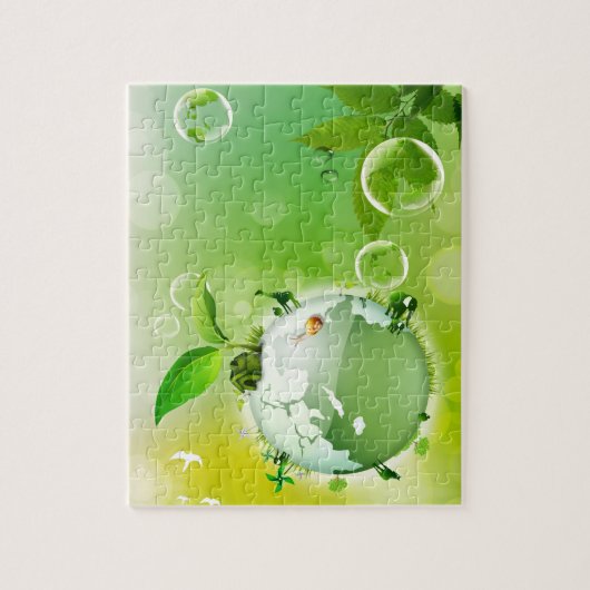 Ecologie : de aarde is ons huis - legpuzzel (Verticaal)