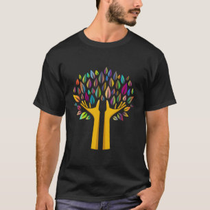 Ecologie en milieu T-shirt boom en yoga
