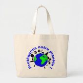 Ecologie Grote Tote Bag (Voorkant)
