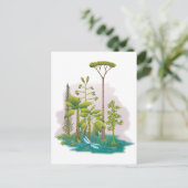 Ecologie : plant een boom - briefkaart (Staand voorkant)