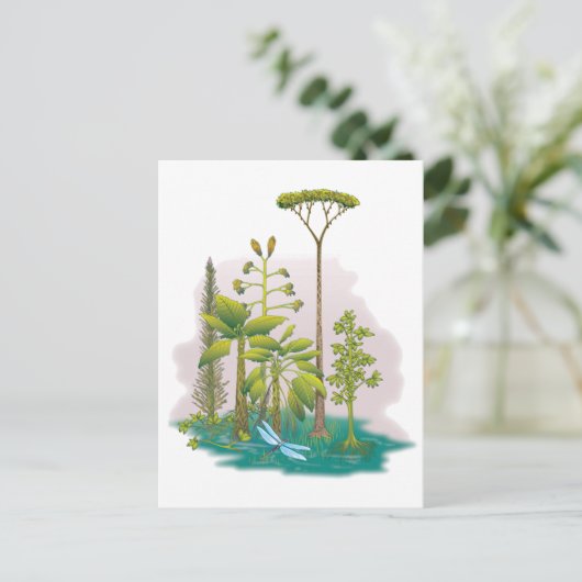 Ecologie : plant een boom - briefkaart (Staand voorkant)