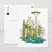 Ecologie : plant een boom - briefkaart (Voorkant / Achterkant)