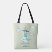 Ecologie professor tote bag (Achterkant)
