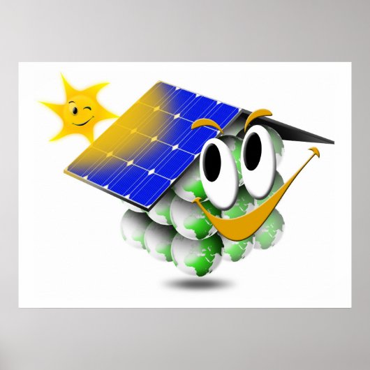 Ecologisch huis poster (Voorkant)