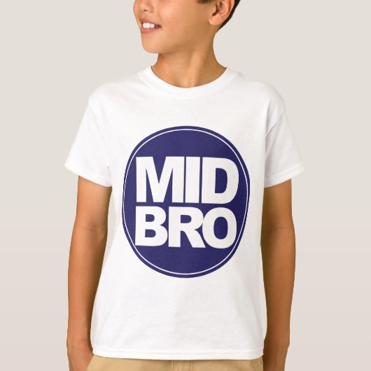 ecologische middelste groene t-shirt (Voorkant)