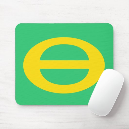 Ecologische vlag Mousepad Muismat (Met muis)
