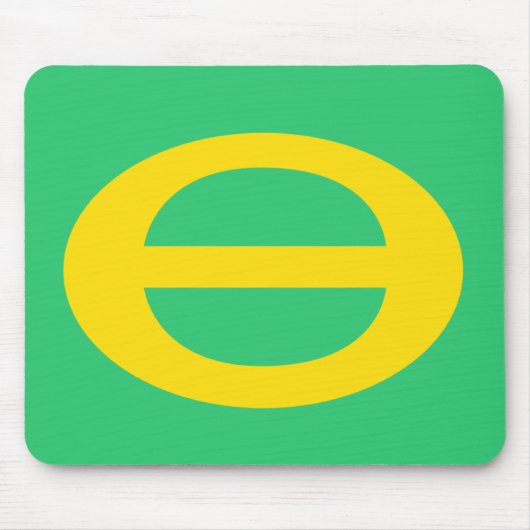 Ecologische vlag Mousepad Muismat (Voorkant)