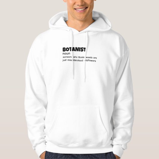 Ecologist Definitie Hoodie (Voorkant)