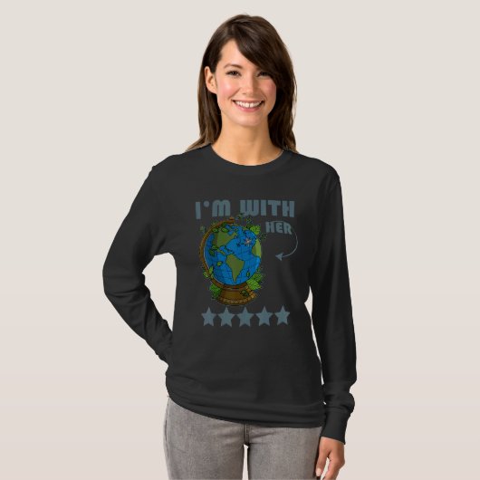 Ecologist environmental protection animals plants  t-shirt (Voorkant volledig)