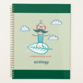 Ecology Surfer Sustainable Life Hipster Planner (Voorkant)