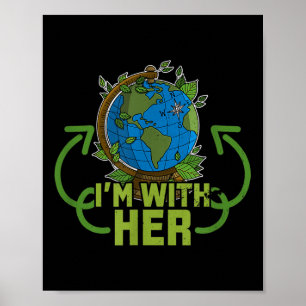 Ecoloog Milieubescherming Dieren Planten Poster