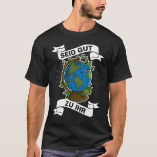 Ecoloog milieubescherming dieren planten  t-shirt