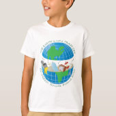 ecoloog op kind t-shirt (Voorkant)