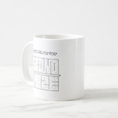 Econo-Maze - Koffiemok (Voorkant links)