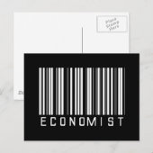 Economen balscode briefkaart (Voorkant / Achterkant)