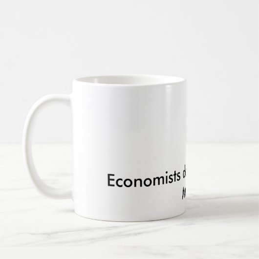 Economen doen alles met Modellen Koffiemok (Links)