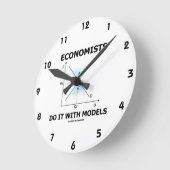 Economen doen het met modellen (aanbodcurve) ronde klok (Hoek)