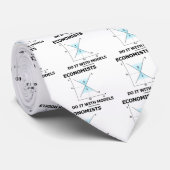 Economen doen het met modellen (economische Humor) Stropdas (Opgerold)