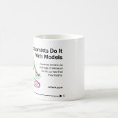 Economen doen het met modellen Mok voor kleurveran (Center)