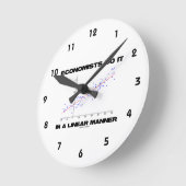 Economen doen het op lineaire wijze regressie ronde klok (Hoek)