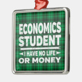 Economic College Major Student Green Play Metalen Ornament (Links)